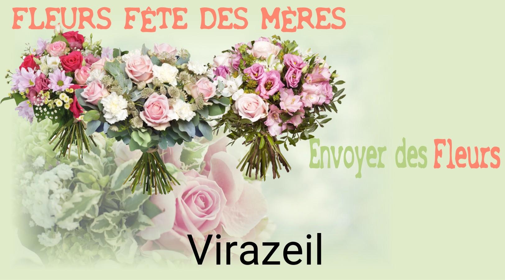 Bouquet de Fête des Mères livré à Virazeil